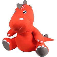 Dada Toys Dünyası Dino Peluş Oyuncak Turuncu 80 cm