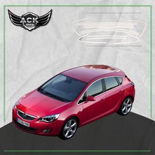 Ack Dizayn Opel Astra J Cam Çerçevesi Hb 2012-2019 Paslanmaz Çelik