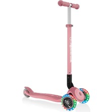 Globber Primo Plus Katlanabilir Işıklı Scooter - Pastel Pembe