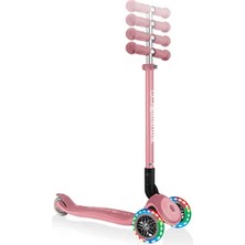 Globber Primo Plus Katlanabilir Işıklı Scooter - Pastel Pembe