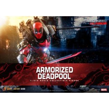 Hot Toys Armorized Deadpool Diecast Sixth Scale Figure - 908909 - CMS9D42 - Marvel Comics / Deadpool Comic