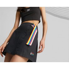 Puma Downtown Pride Skirt Kadın Günlük Etek 53821301 Siyah