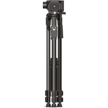 Dymax 150CM Profesyonel Tripod Kamera Fotoğraf Makinesi Dslr Canon Nikon Sony Için Telefon Tutucu Bluetooth Kumandalı Tripot