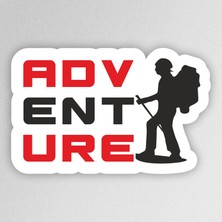 Sb Store Adventure Outdoor Camping Karavan Off Road Sticker Etiket
