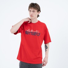 The Rope Rope Oversize Baskılı Tshirt 23041