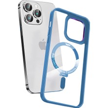 Buff iPhone 14 Pro Max Bumpermag Sierra Blue Kılıf