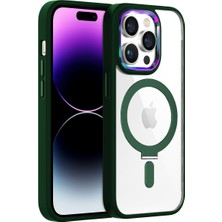 Buff iPhone 14 Pro Max Bumpermag Green Kılıf