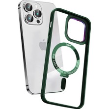 Buff iPhone 14 Pro Max Bumpermag Green Kılıf