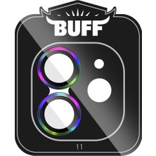 Buff iPhone 11 / 12 / 12 Mini Kamera Metal Lens Koruyucu Colorful