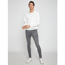 Koton Super Skinny Fit Kot Pantolon - Justin Jean