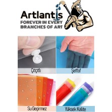 Artlantis A3 Çıtçıtlı Dosya Kırmızı 1 Adet A-3 Çıt Çıtlı Zarf Dosya Transparan 47X33.5 cm Büyük Boy Çıtçıtlı Dosya