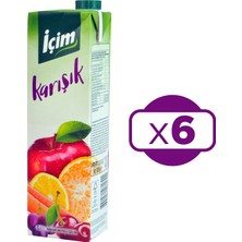 İçim Karışık Meyveli İçecek 1 Lt x 6 Adet