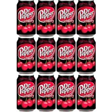 Dr Pepper Cherry Karışık Aromalı Gazlı Içecek 12 x 330 ml