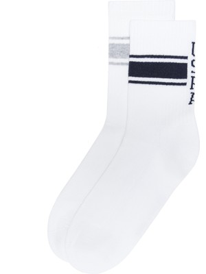 U.S. Polo Assn. Erkek Beyaz Çorap 50269533-VR013