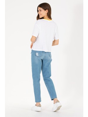 U.S. Polo Assn. Kadın Açık Mavi Jean 50263809-DN0021