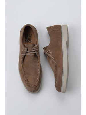 Bueno Shoes Taba Süet Erkek Loafer 10M00673