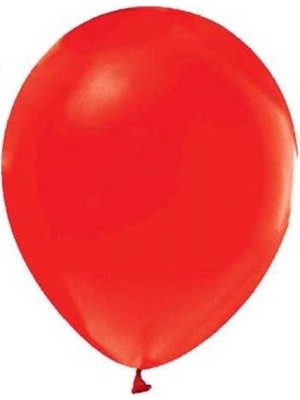 Kidspartim 100 Lü Pastel Kırmızı Balon 12 Inç