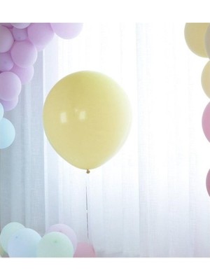 Kidspartim Sarı Makaron 18 Inç Jumbo Balon