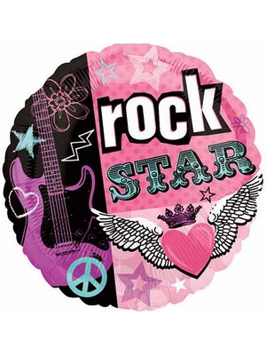 Kidspartim Rocker   Folyo Balon 43 cm