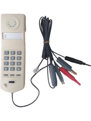 Pelikan Test ve Muayene Telefonu (Kesmeli Kesmesiz Test Kablolu)