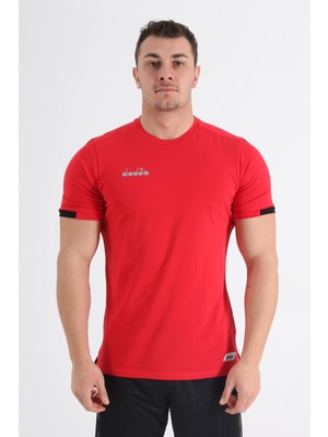 Diadora Venüs Antrenman T-Shirt Kırmızı