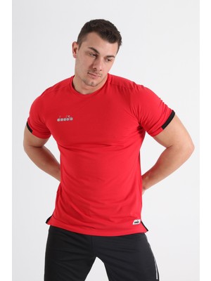 Diadora Venüs Antrenman T-Shirt Kırmızı