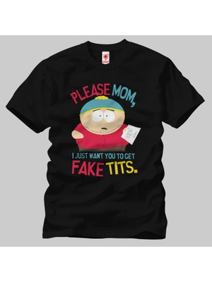 Built By Crazy South Park Please Mom Unisex Tişört