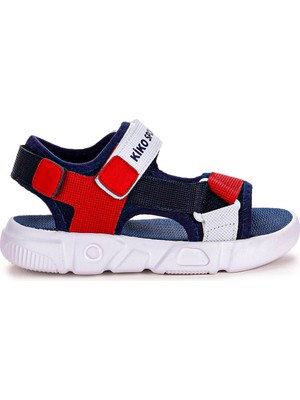 Kiko Kids Cırtlı Yürüyüş Erkek Çocuk Sandalet 2722-27