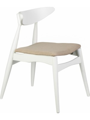 Vitale Nice Beyaz Sandalye MS.SA099-B