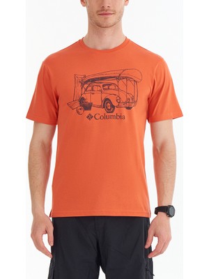 Columbia Columbiacsc M Bugventure Ss Tee Erkek Kısa Kollu T-Shirt CS0312-850