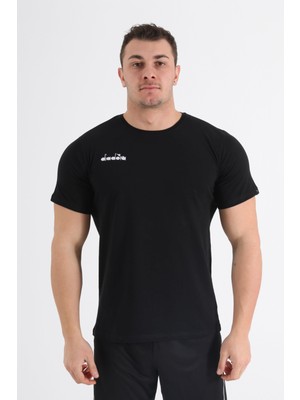 Diadora Veni Antreman T-Shirt Siyah