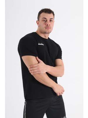 Diadora Veni Antreman T-Shirt Siyah