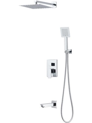 MİSTİLLO Lüx-Ankastre Tepe Duş (-Mistillo-) Üç Yönlü