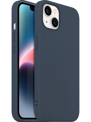 Buff iPhone 14 Rubber S Storm Blue Kılıf