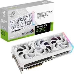 GEFORCE ROG RTX 4090 24GB 384bit GDDR6X 2640MHz OC 2xHDMI 3xDP RGB (ROG-STRIX-RTX4090-O24G-WHITE) DLSS3 EKRAN KARTI