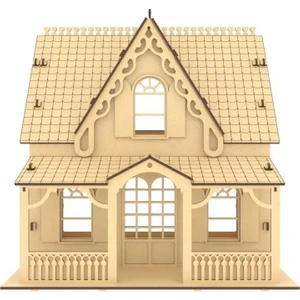TLR Hobi Tlrhobi Oyun Evi Ahşap Maket