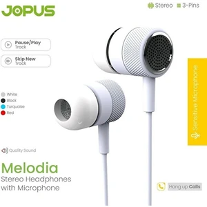 JO-K56 Melodia Universal 3,5 Mikrofonlu Kulaklık Çok Renkli