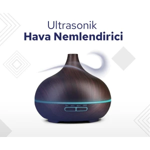 OBG Global Ultrasonik Hava Nemlendirici Buhar Makinesi ve Aroma Difüzörü