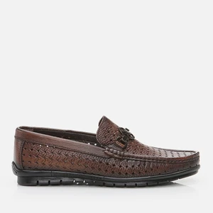 Hakiki Deri Kahve Erkek Loafer