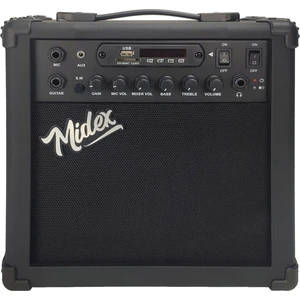 MGA-25BK Şarjlı Elektro Gitar Amfisi 25 WATT Gain Bluetooth Usb Distortion