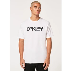 Bisiklet Yaka Baskılı Beyaz - Siyah Erkek T-Shirt FOA404011 Mark Iı Tee 2.0