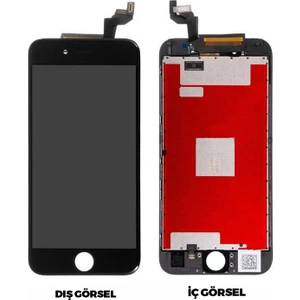IOS 6S Uyumlu Lcd Ekran Dokunmatik Siyah