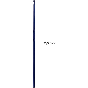 Ala Depo Metal Tığ Yün Penye Makrome Örgü No: 2,5 mm (15CM)