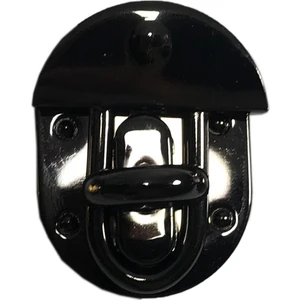 Ala Depo Çevirmeli Çanta Kilidi  4cm Siyah