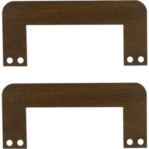 Ala Depo Ahşap Mini Çanta Sapı Mdf Kulp Ceviz (1 Çift)