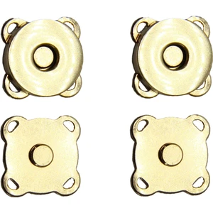 Ala Depo Mıknatıslı Çıtçıt Dikilebilir Çanta Aksesuarı Gold (2 Adet)