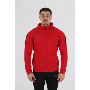 Venüs Kapşonlu Sweat Kırmızı