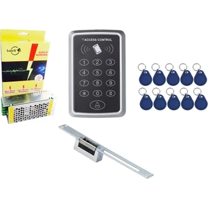 Lr-Dl5 Şifreli ve Kartlı Geçiş Kapı Kilidi - Kapı Otomatiği ve Lorex LR-ES12SC Elektrikli Kilit Karşılığı Lorex LR-GUCSW10 12V 10A Switch Mode Smps Güvenlik Kamera Adaptörü