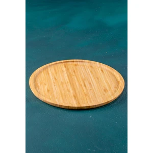 Bambu Yuvarlak Tabak 30 cm