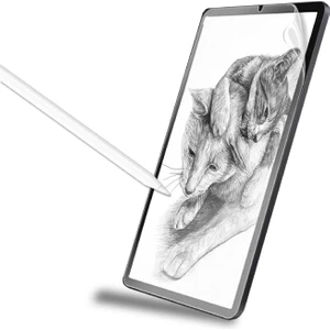 Samsung Galaxy Tab S7 Fe T730 T737 Mat Ekran Koruyucu Kağıt Hisli Kırılmaz Esnek Paper Like Tam Koruma